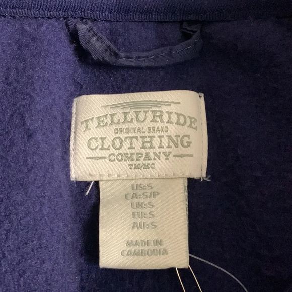 Telluride Clothing Co Fleece Pullover~ Small - Picture 5 of 11